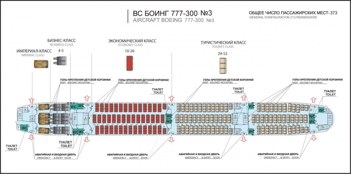 seats map